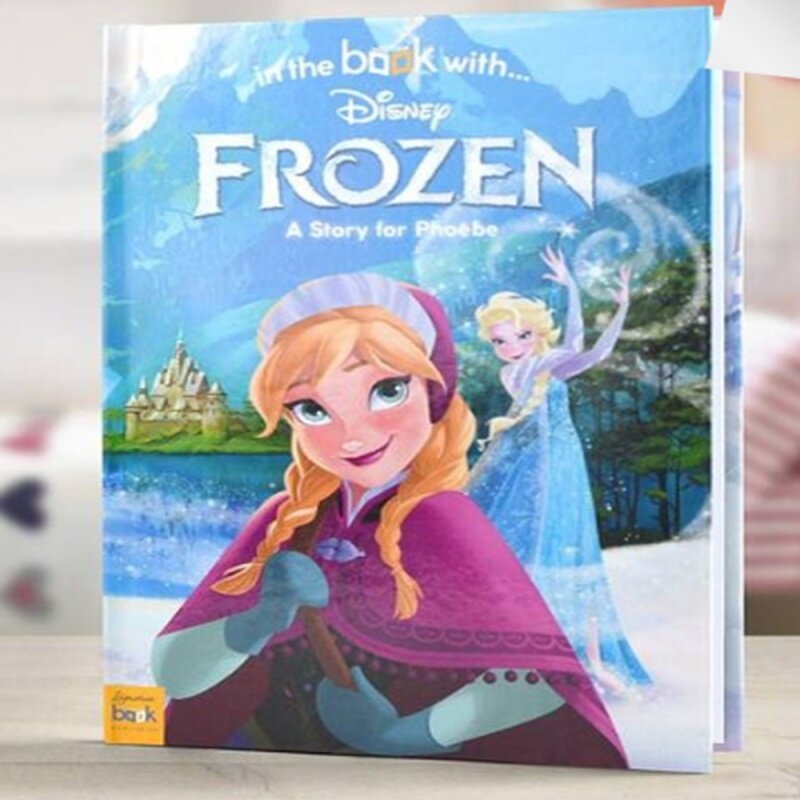 Impresión personalizada según el diseño del cliente, libro de cuentos divertidos en inglés para niños