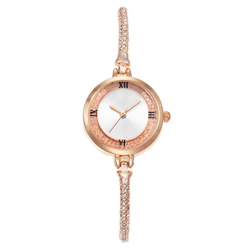 Damski zegarek ze stalową bransoletką luksusowy modny mały zegarki tarczowe damski zegarek kwarcowy damski elegancki Reloj Montres Femmes