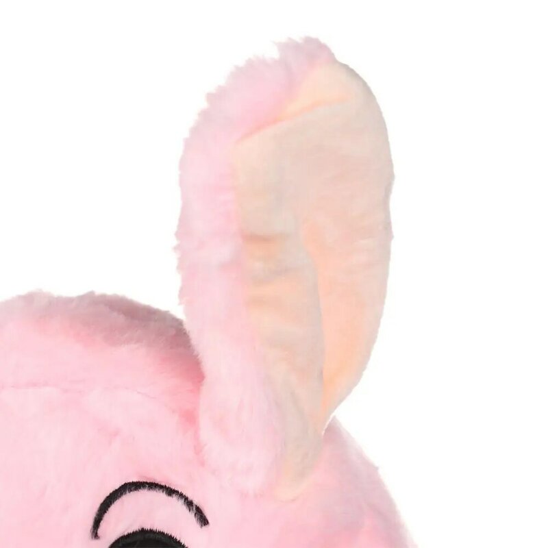 Zimowa ruchoma skakająca ciepła miękki pluszowy zabawna czapka królik szczypta poduszki powietrznej zwierzęta czapka zakrywająca uszy