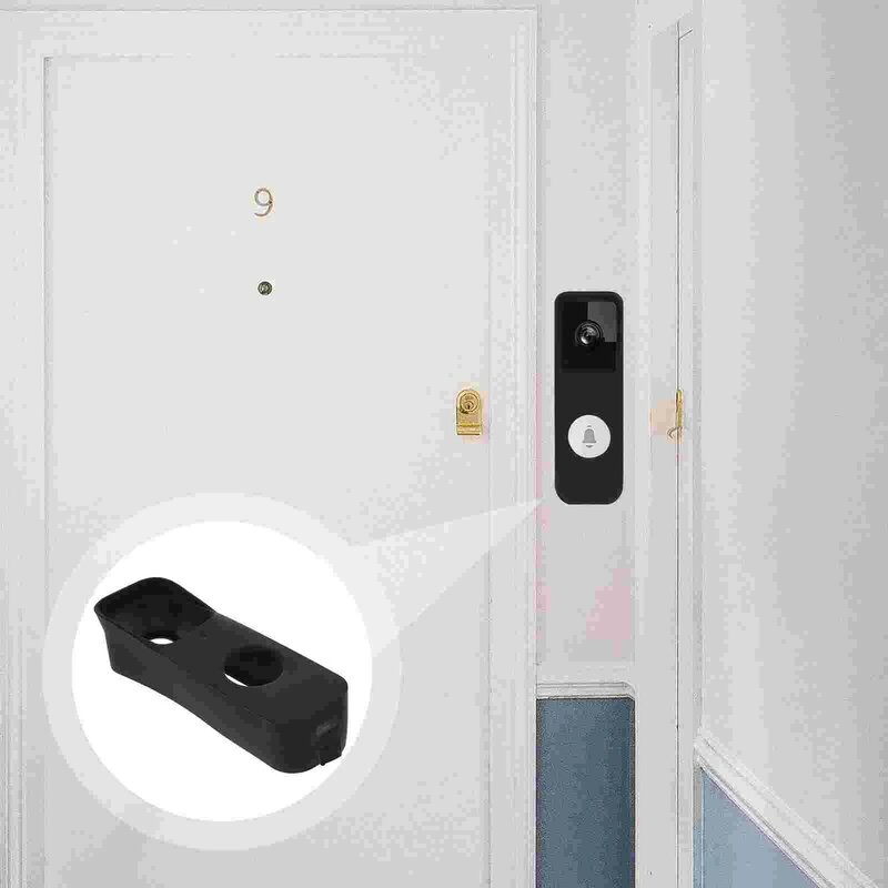 Osłona ochronna dzwonka do drzwi Uchwyt bezpieczeństwa w domu Regulowany do uchwytu kamery wideo Bezprzewodowy uchwyt montażowy Silikon