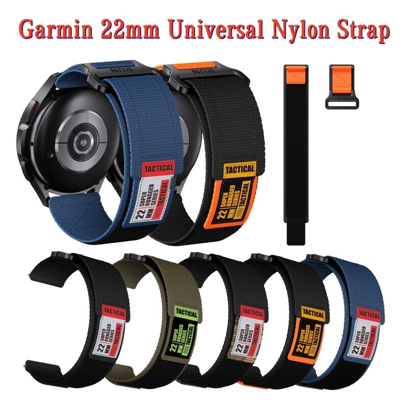 20 22mm Garmin Easy Fit Nylon band für Vorläufer 255/265/965 Armband für Active /Vivo active 4 Armband Venu Universal band