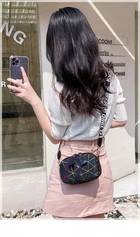 New Small Zipper Crossbody Bags for Women 2023 Summer PU Leather Shoulder Messenger Bag for Girl Handbag Fashion Phone Purse