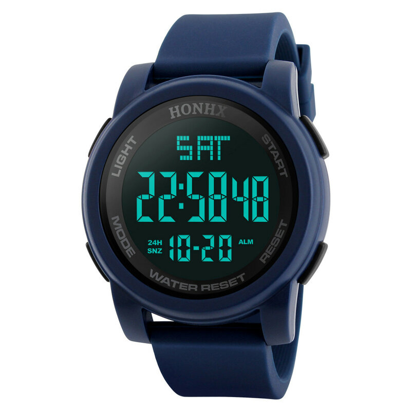 Zegarek dla mężczyzn elektroniczny LED cyfrowy cyfrowy zegarek na rękę Relogio LED Sport zegarki ekskluzywny zegarek dla kobiet Montre Часы Мужские