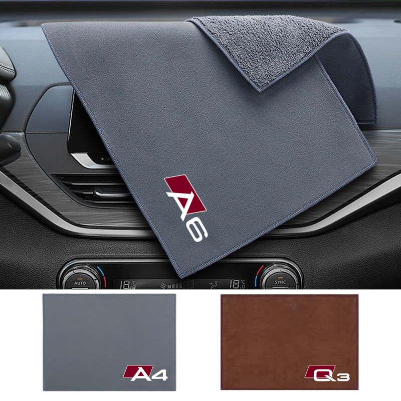 Высококачественная Бриллиантовая салфетка для чистки автомобиля, окантовка, салфетка для ухода за автомобилем для Audi A3 A4 A5 A6 A7 A8 Q3 Q5 Q7 Q8