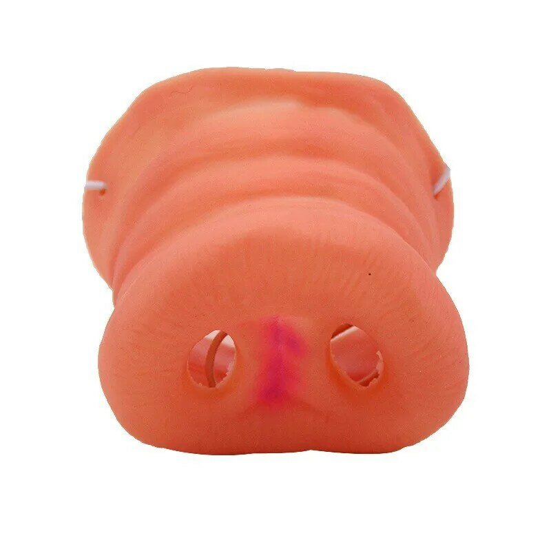 Hidung palsu lucu menyeramkan babi simulasi hidung vinil hidung babi Cosplay pesta Halloween