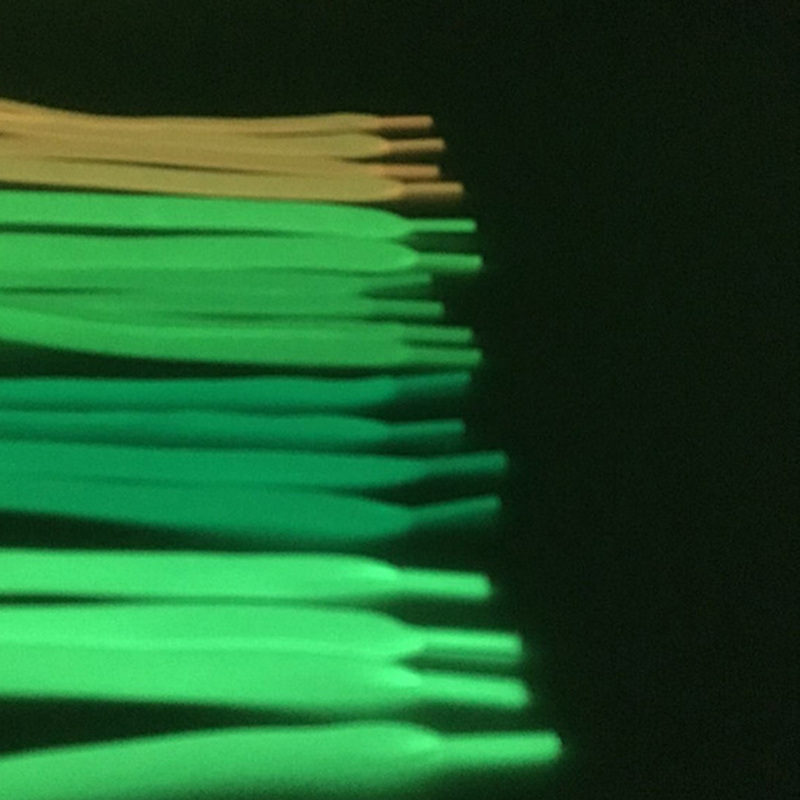 Elastyczne sznurówki do trampek sznurowadła dla dzieci świecące sportowo świecące ciemną fluorescencyjną elastycznością