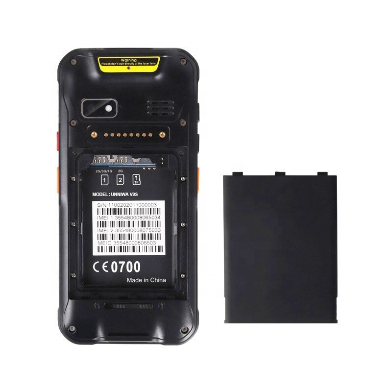 Uniwa v9s ip67 wasserdicht pdas 5,7 inch nfc 4gb ram 64gb rom tragbarer 2d barcode 4g lte android robuster pda handheld