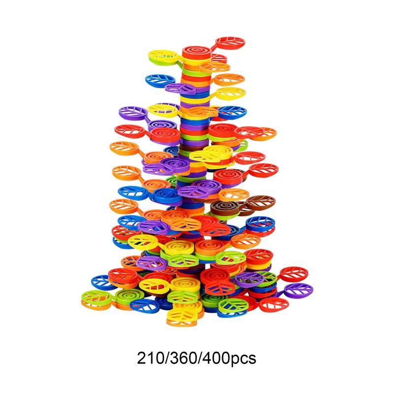 Tree Stacking Blocks Preschool Learning Stacking Toys Balance Game Building Toys for Kids Boys Children 3 4 5 6+ Year Old Girls