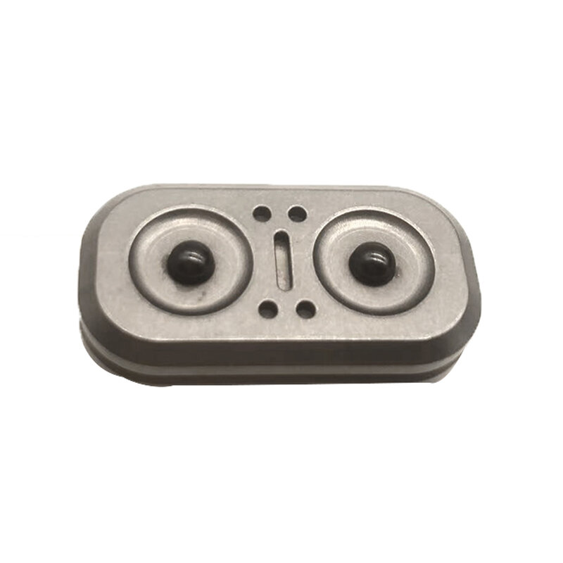 EDC Owl Fidget Slider magnetik logam dorong Spinner Fidget dewasa antistres penghilang stres Spinner tangan ADHD hadiah mainan autisme