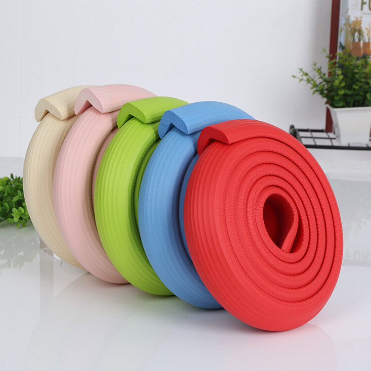 2M Baby Safety Table Corner Protector Home Furniture edge anti-collision strip child safety foam protection