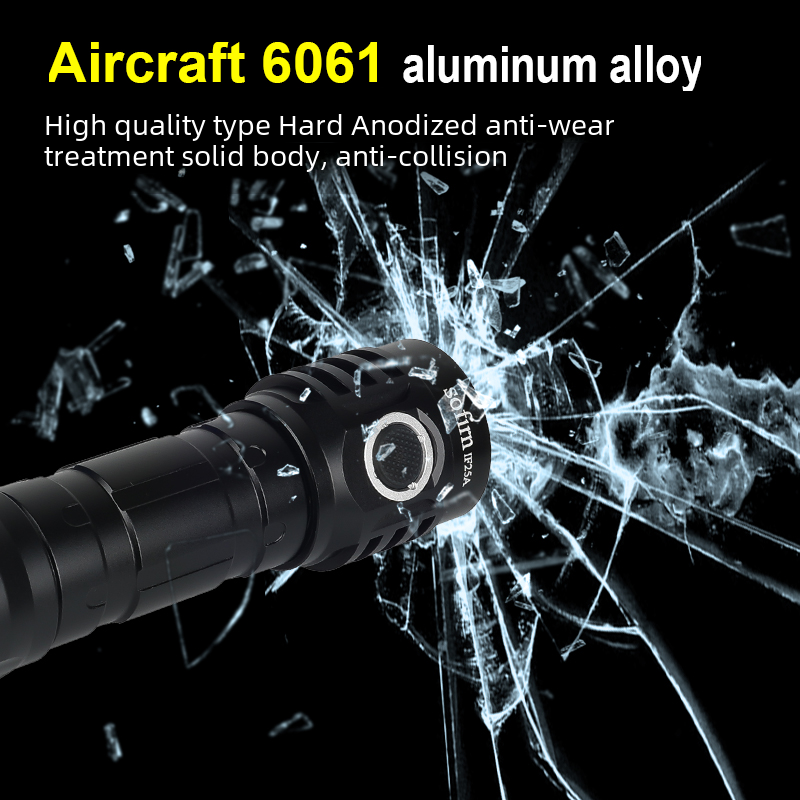 Sofirn-Lampe de poche IF25A BLF Anduril 4000strada, torche injuste 21700, aste par USB, lanterne 4 * SST20
