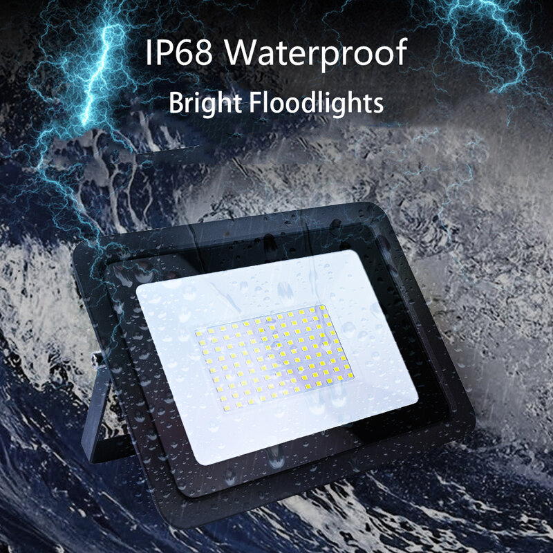 10W 20W 30W 50W 100W LED Flood Light AC220V Outdoor IP68 proiettore impermeabile riflettore faretto da giardino Foco Led parete esterna