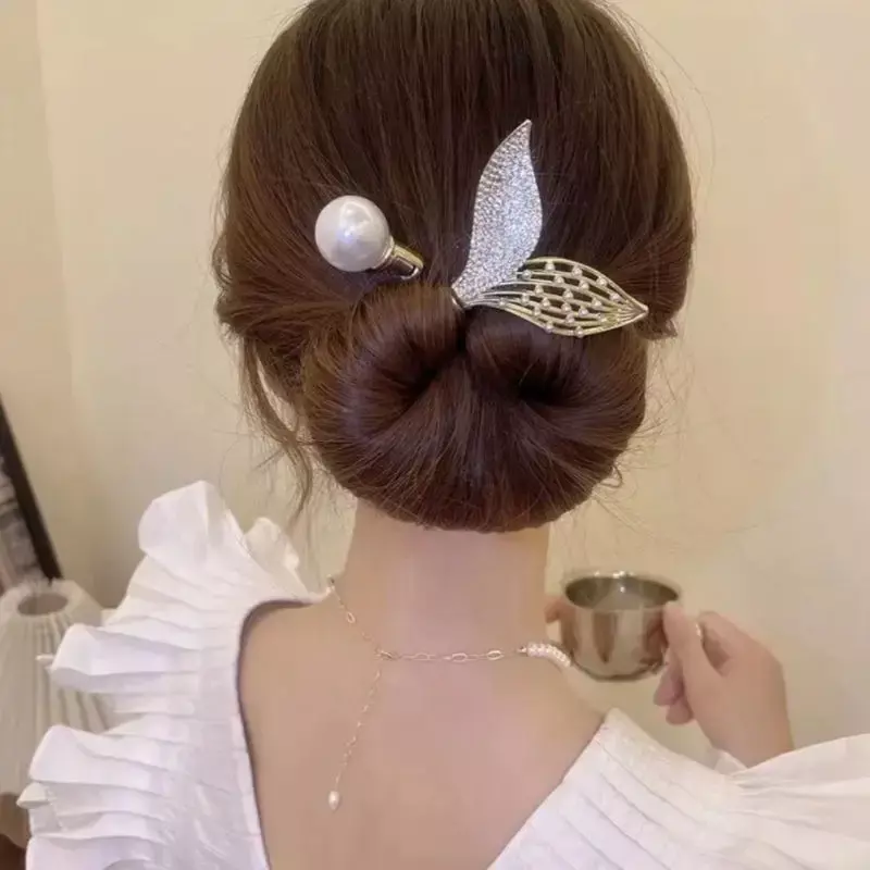 Повязка на голову роликовые щипцы для завивки волос пончик для пучка приспособление для ленивых заколка для волос женский бант кроличьи уши волшебное кольцо для прически аксессуары витое