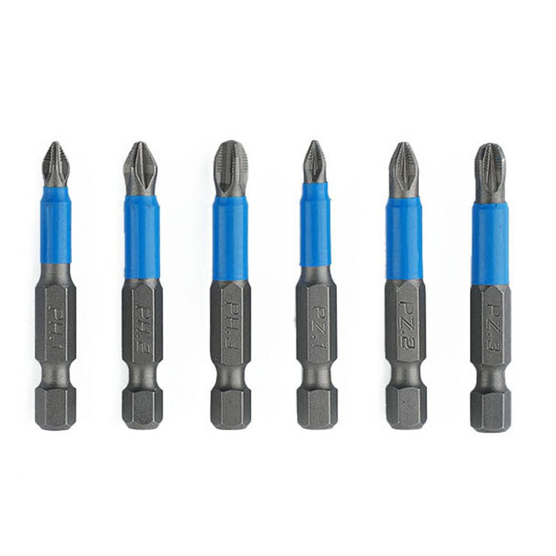 1pc Non-slip Wear-resistant Screwdriver Set Strong Magnetic High Hardness Super Long Cross Electric Batch Electric Drill 50mm
