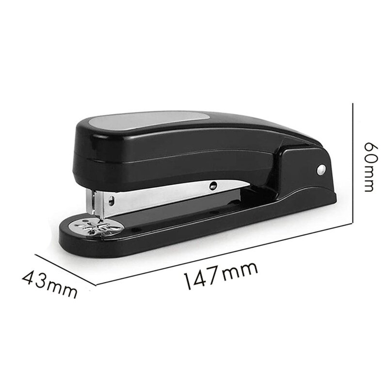 Grampeador de mesa rotativo, One-Press, 1000 grampo, 8 posições pré-ajustadas
