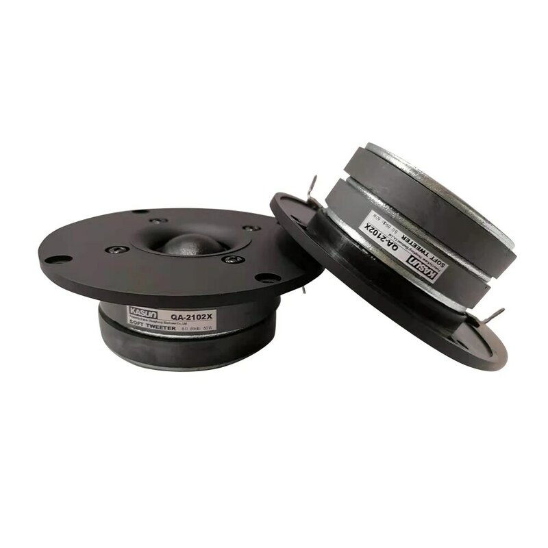 Neue 2 Stück original kasun QA-2102X/QA-2101F/HL-139X 4 ''schwarze Membran Hochtöner Lautsprecher einheit Doppel magnete 6/8ohm 60w