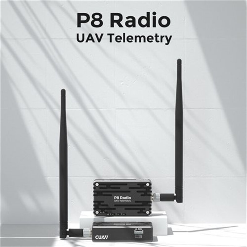 CUAV P8 Radio UAV telemetría, transmisión de datos ultralarga, conjunto de módulos de unidad de tierra y cielo