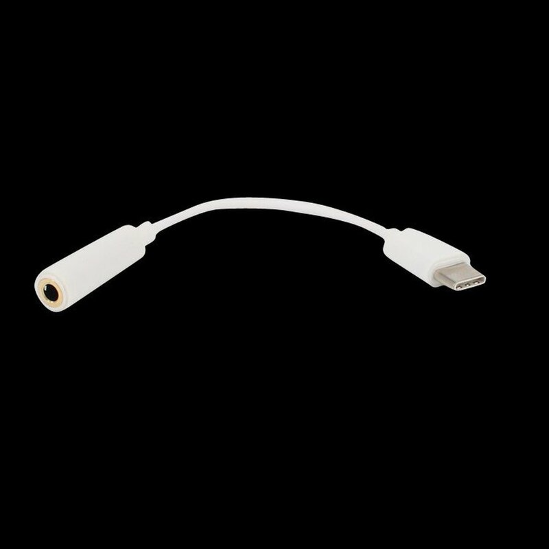 Neue USB Typ C Stecker auf 3,5mm Buchse USB Typ C bis 3,5 Kopfhörer Audio Aux Kabel Adapter Konverter Audio Kabel Doppels chicht