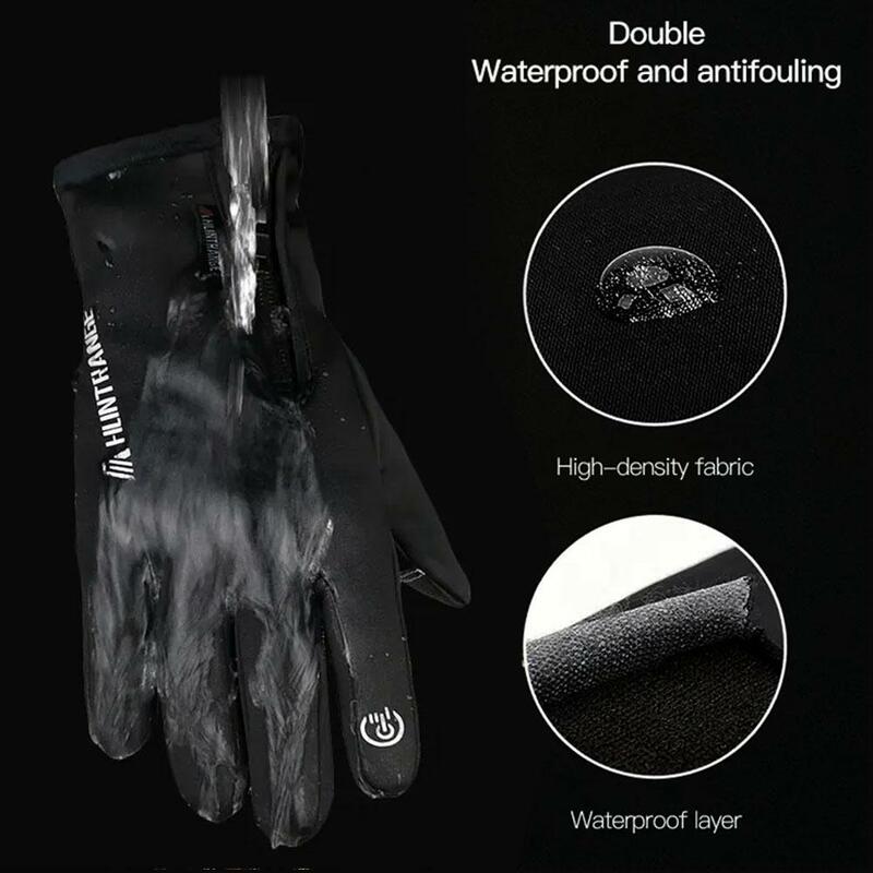 USB Rechargeable Heated Electric Gloves Keep Hands Warm While Using Touchscreens For Hunting Fishing Skiling Motorcycle