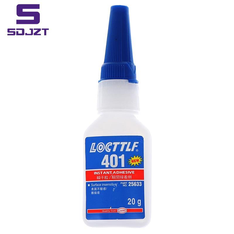 1PC 20g Loctite 401 Universal Adhesive Stronger Super Glue Multi-Purpose Glue Repair Tools Self-Adhesive Quick Dry