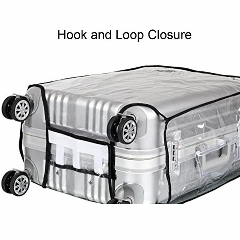 M2EA Klar PVC Koffer Abdeckung Protektoren 18 20 22 24 26 28 30 Zoll PVC Transparent Reise Gepäck Protector für tragen auf