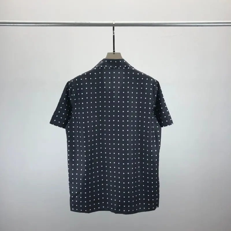 2024 estate nuove camicie a maniche corte per uomo Retro Plaid Print Pattern camicie da spiaggia hawaiane camicie da uomo PajamaCollar