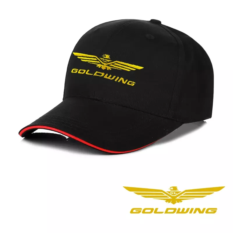 Motorcycle Embroidery Hats Casual Baseball Caps Sunscreen Hat for Honda Gold Wing 1800 1500 1200 Goldwing GL1800 GL