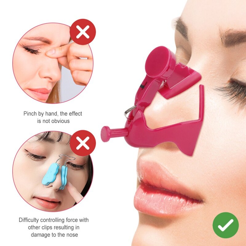 Facial Nose Corrector Up Lifting Shaping Bridge Straightening Slimmer Device Soft Silicone Orthotic