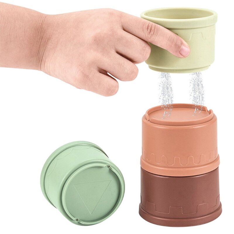 Mini Puzzle Funny Stacking Cup Toy High Quality Gift for Baby Game Dropship