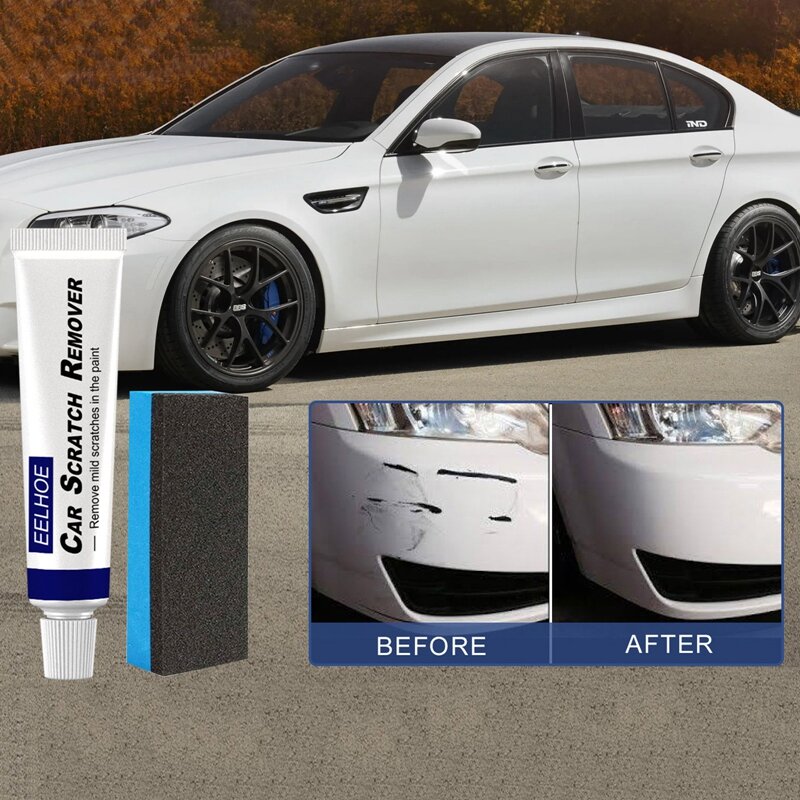 Car Styling Cera Scratch Repair Agent Kit Polimento Corpo Moagem Composto Anti-Scratch Creme Paint Care Car Polish Ferramenta de Limpeza