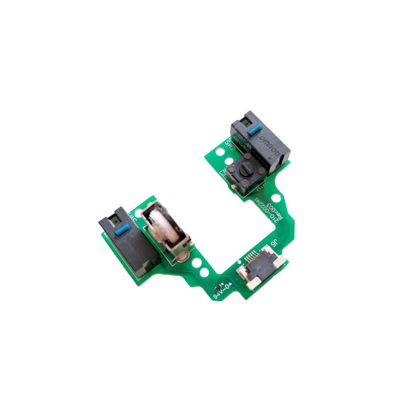 Interruptor silencioso de botón de placa PCB soldada para Logitech G Pro X, placa base soldada de ratón superligero con código codificador de ratón