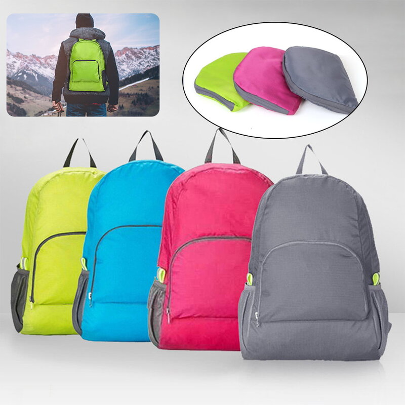 Gli uomini portano la borsa da viaggio zaino pieghevole nuovo zaino da esterno portatile maschile per l'escursionismo campeggio Sport arrampicata organizzatore borse da donna