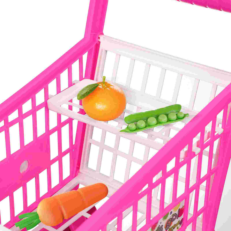 Carrello della spesa per bambini carrello della spesa finta carrello della spesa supermercato finta gioca carrello della spesa finta negozio di frutta e verdura