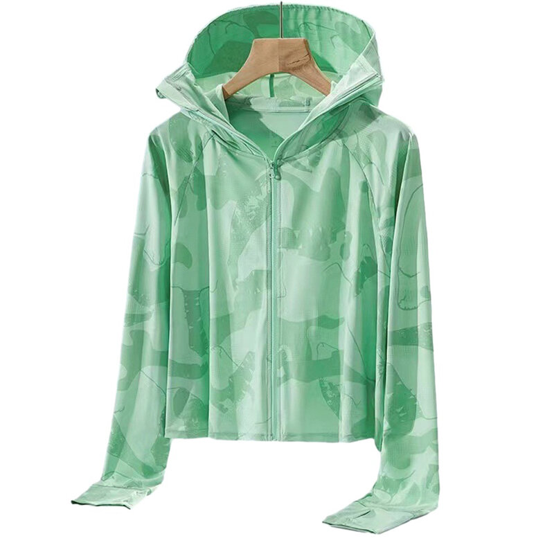 Mantel Frauen Mantel Geburtstags geschenk brandneue atmungsaktive Mantel Farbe hochwertige Kapuze Eis jacke Sommer mode