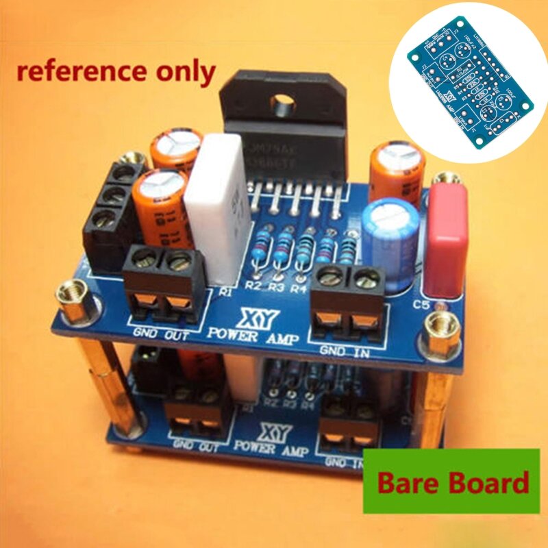 DC ±20-28V 68W LM3886TF HIFI Power Amplifier Board PCB Parallel Bare Board