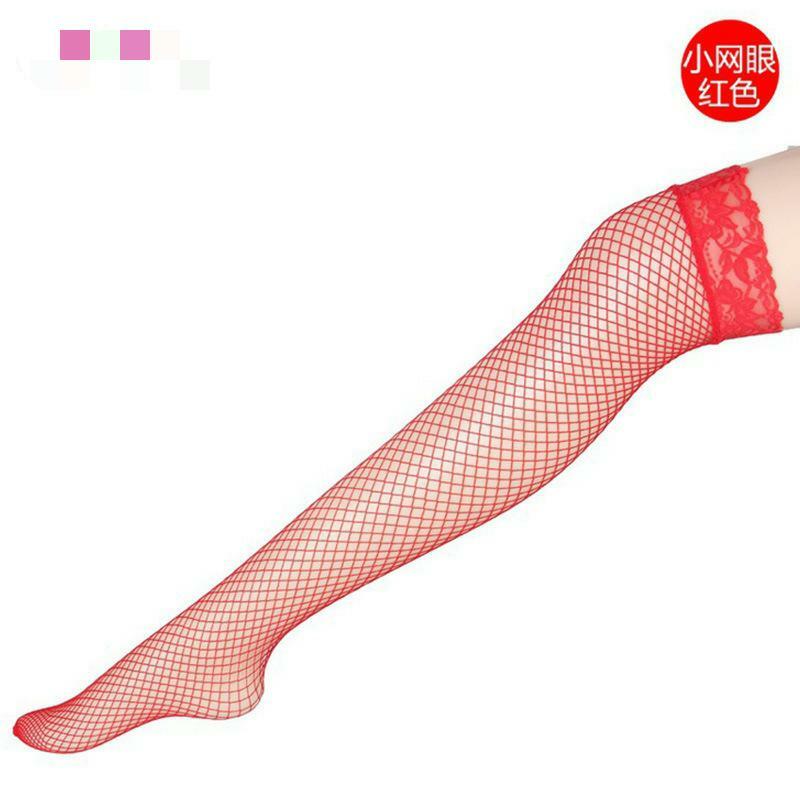 Ladies Seduction Small Medium Eye Mesh Socks Sexy Charming Lace Mesh Stockings Long Tube Good Matching For Erotic Lingerie