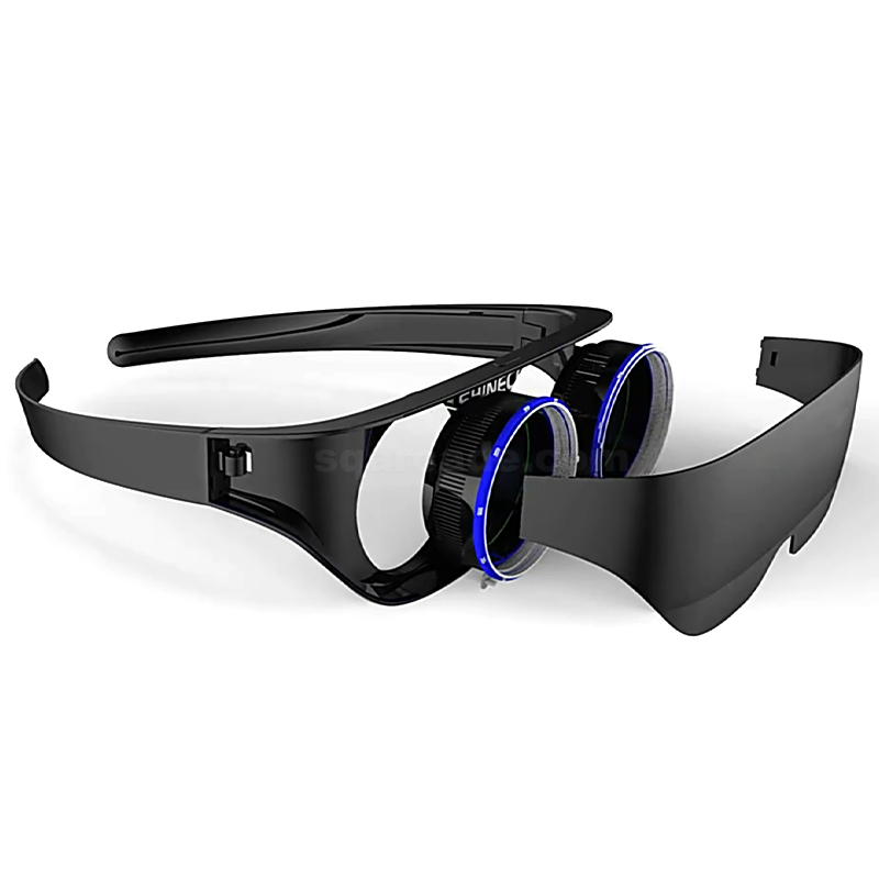 Okulary z opaską na głowę z rozszerzoną rzeczywistością okulary 3D gigantyczny ekran film wideo okulary telefon komórkowy zestaw do wirtualnej rzeczywistości wirtualny Realit