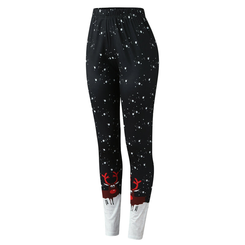 Women's Slimming Rich Printed Pattern Decor Yoga Leggings 2024 A Pair Of Tight Fitting Fashionable Yoga Casual Costume For Women