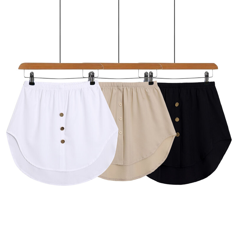Lower Mini Shirt Women's Extensions Top All Bottom Layering Waist Mini With Elastic Faldas Trashy 2000s Streetwear