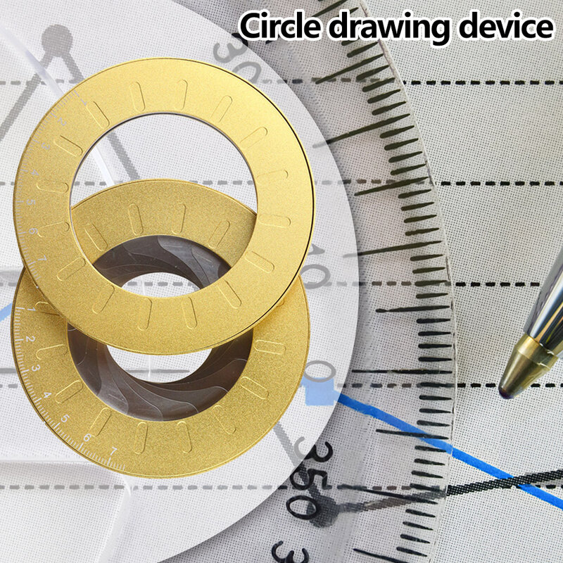 Regulowany 304 koło ze stali nierdzewnej narzędzie do rysowania pomiaru rysunek okrągły