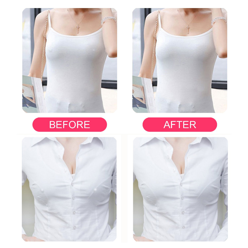 10/10 buah penutup puting silikon dapat digunakan kembali wanita kelopak payudara mengangkat tak terlihat Bra Pasties Bra stiker aksesori intim