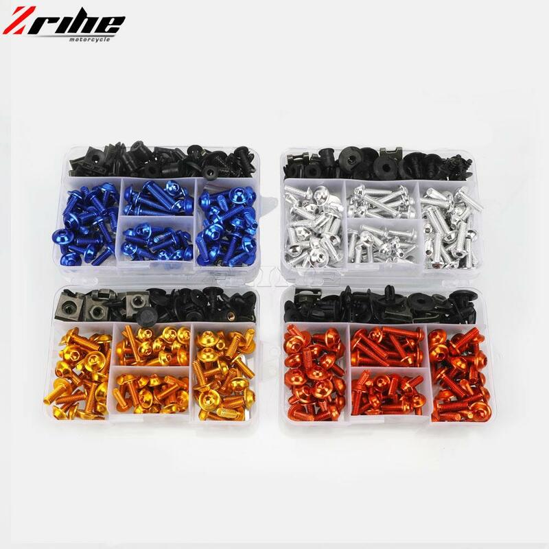 Universal Motorcycle Fairing Body Bolts Spire Screw Nuts For YAMAHA MT 01 03 07 09 10 125 YZF R1 R3 R6 R7 R25 R125 XP500 XP530