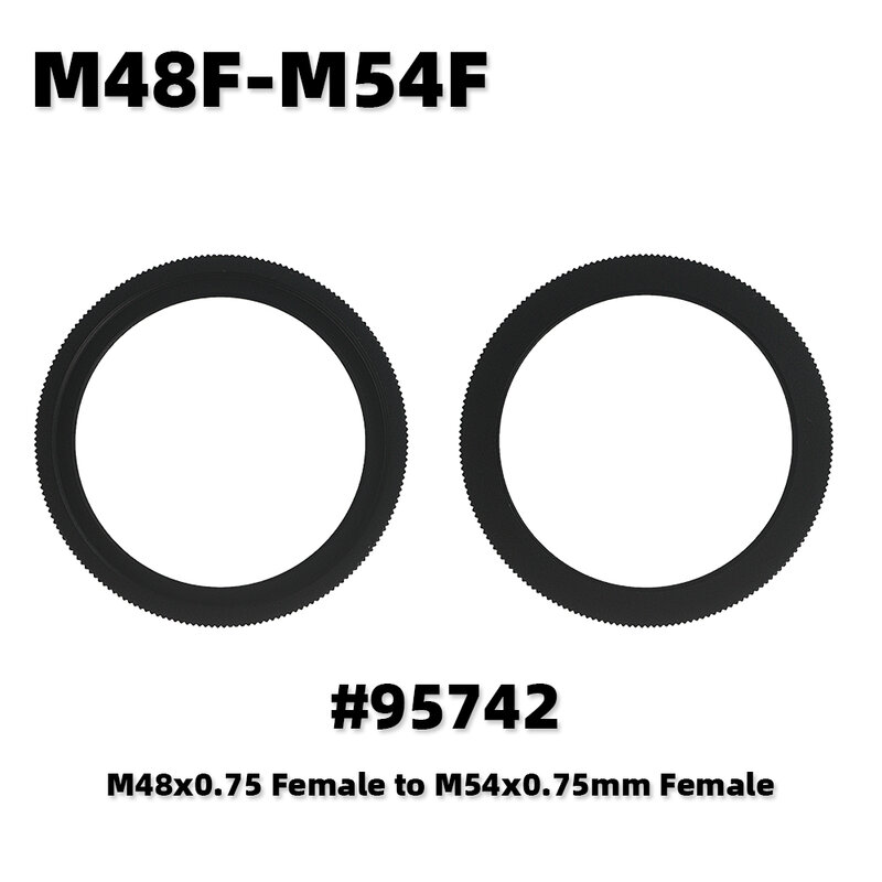Eysdon M54f Naar M42f/M48f Conversie T Ring Adapter Vrouwelijke Draad Transformatie Telescoop Converter -#95741/ #95742