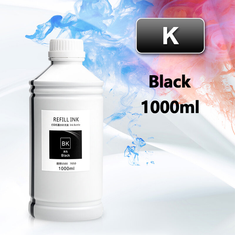 1000ml Nachfüll pigment tinte für Riso Com color hc5000 Drucker-Bulk-Tinte