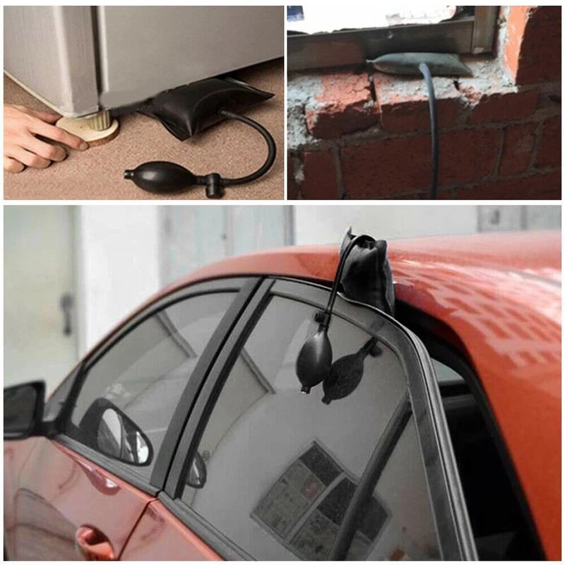 Drzwi samochodu klin powietrzny do użytku w samochodzie pompa ślusarz narzędzia ręczne zestaw okno samochodu otworzyć narzędzie do naprawy domu ze specjalistami, obrazami diagnostycznymi dostaw sprzętu