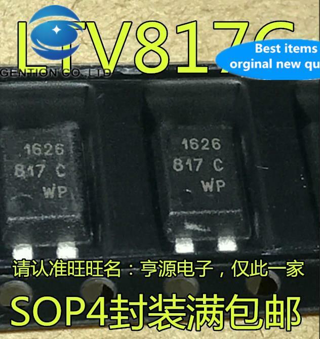 100pcs 100% original nouveau 817C LTV817C SMD 4 pieds LTV-817S-TA1-C