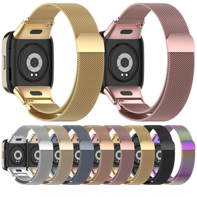 Bracelet en métal pour Redmi Watch 3, bracelet en acier inoxydable, bracelet de montre pour Mi Watch Lite 3, bracelet Correa, accessoires de montres intelligentes