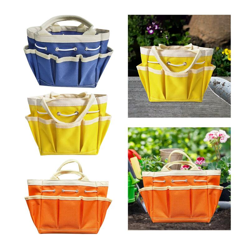 Garden Tool Bag Gardening Tool Wear Resistant Tool Storage Gardening Tote Bag Oxford Bag for Garden Indoor Yard Outdoor Women