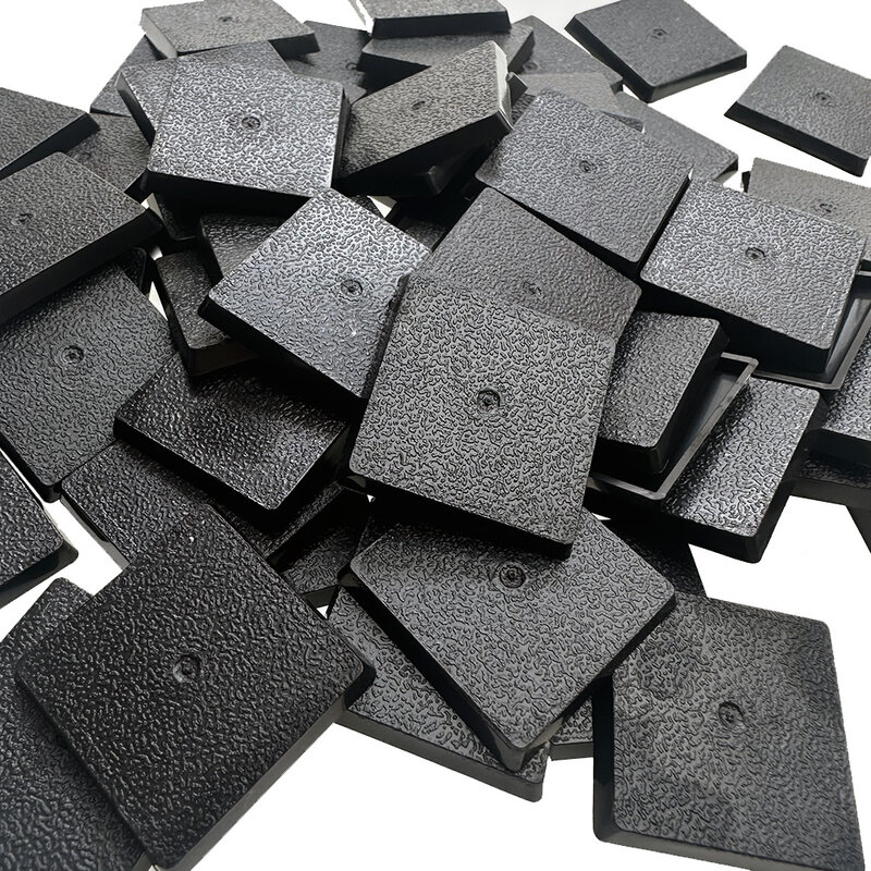 30mm Square Bases for Game Miniatures base and wargame model bases