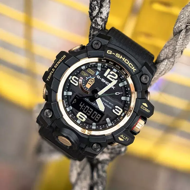 G-SHOCK jam tangan pasangan seri warna-warni GWG-1000 baru jam tangan tahan air olahraga lampu LED uniseks jam tangan pria multifungsi mewah.